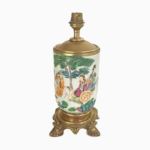 19th Century Chinese Table Lamp on Brass Mount-UR-1734470