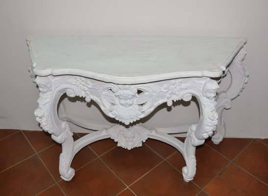 19th Century Console with Putti-YNQ-1078354