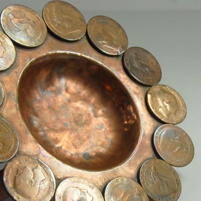 19th Century Copper Monay Dish from Spain-GIW-2032084