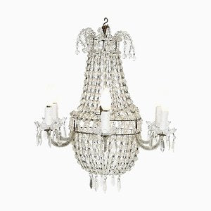 19th Century Crystal Chandelier-NQ-1340983