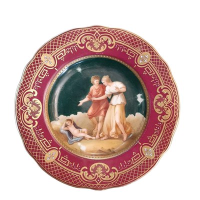 19th-Century Cupido u Cephisa Porcelain Plate-TCS-1066912