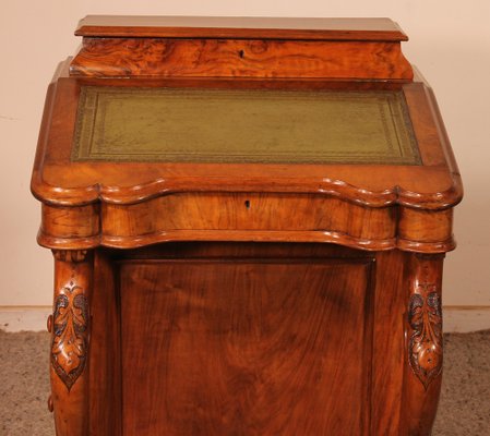 19th Century Davenport Desk in Walnut-HPU-1311254