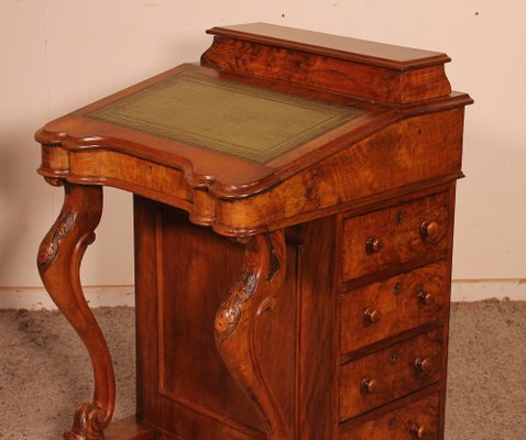 19th Century Davenport Desk in Walnut-HPU-1311254