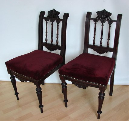 19th Century Dining Chairs, Set of 2-XHP-1241339