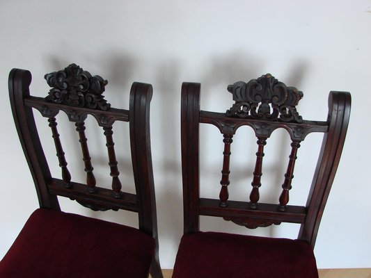 19th Century Dining Chairs, Set of 2-XHP-1241339