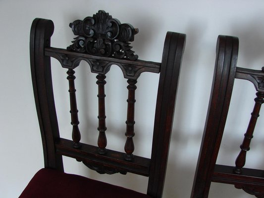 19th Century Dining Chairs, Set of 2-XHP-1241339