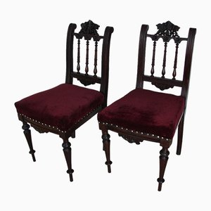 19th Century Dining Chairs, Set of 2-XHP-1241339