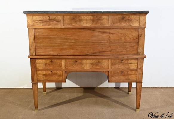 19th Century Directory Cylinder Desk in Walnut-RVK-1726235