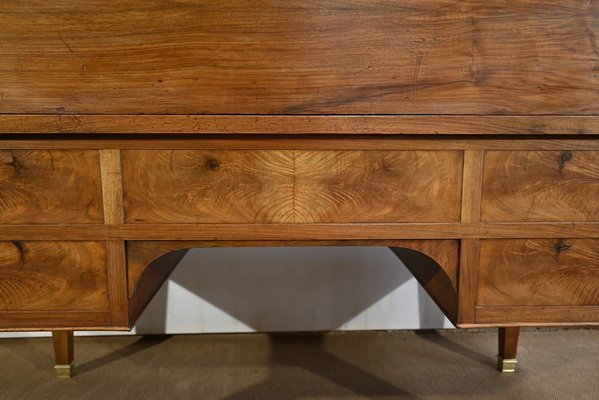 19th Century Directory Cylinder Desk in Walnut-RVK-1726235