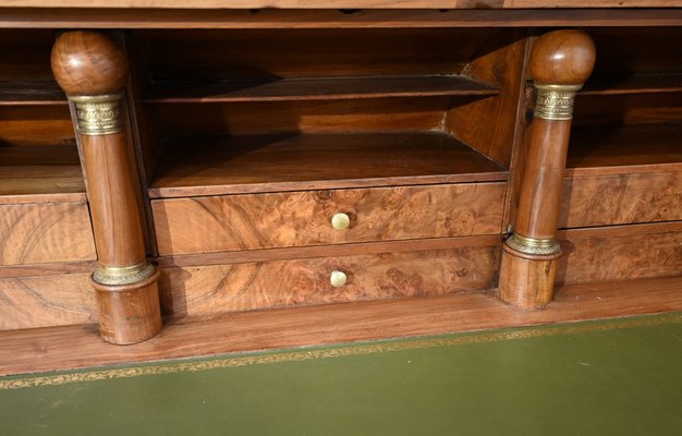 19th Century Directory Cylinder Desk in Walnut-RVK-1726235