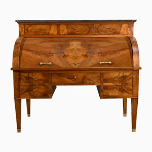 19th Century Directory Cylinder Desk in Walnut-RVK-1726235