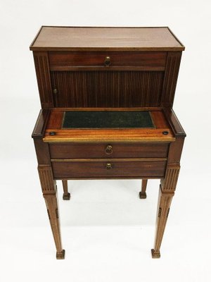 19th Century Dutch Mahogany Lady's Desk-UCH-1224587