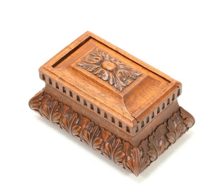 19th Century Dutch Oak Decorative Box-MY-1289283