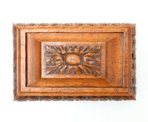 19th Century Dutch Oak Decorative Box-MY-1289283