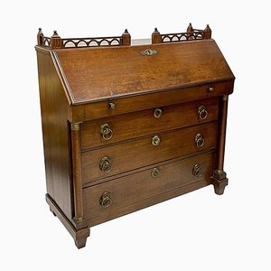 19th Century Dutch Oak Secretaire-UCH-1224187