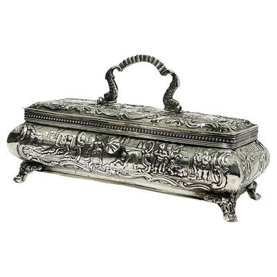 19th Century Dutch Silver Box by Willem Van Baren, Schoonhoven, 1886-UCH-1431515