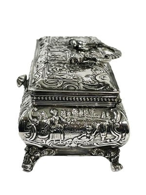 19th Century Dutch Silver Box by Willem Van Baren, Schoonhoven, 1886-UCH-1431515