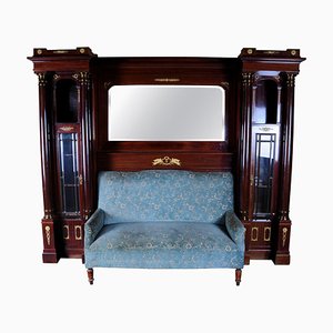 19th Century Empire Architectural Salon-Sofa, 1890s-FLW-1402227