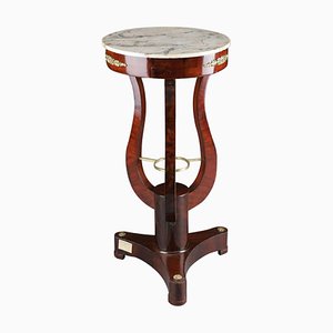 19th Century Empire France Lyra-Shaped Curly-Legs Side Tables, 1815-FLW-1402319