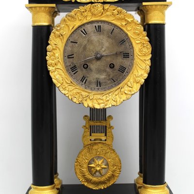 19th Century Empire Pendulum Clock-UMS-1327766