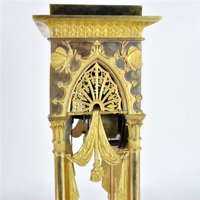 19th Century Empire Period Gilt Bronze Clock-SYQ-910298