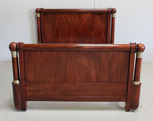 19th Century Empire Style Mahogany Bed-RVK-903402