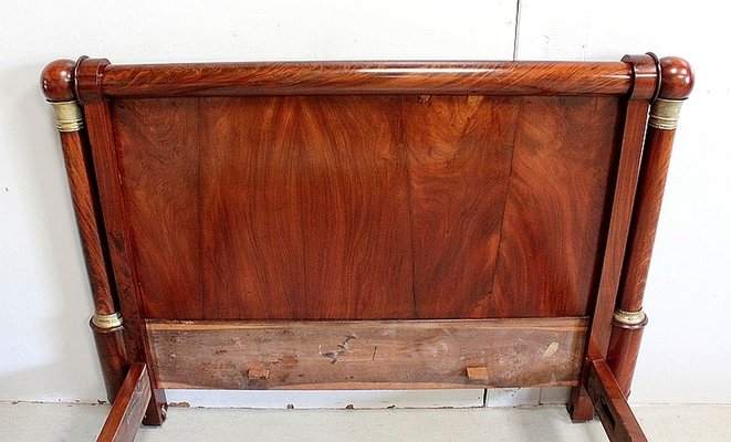 19th Century Empire Style Mahogany Bed-RVK-903402