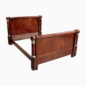 19th Century Empire Style Mahogany Bed-RVK-903402