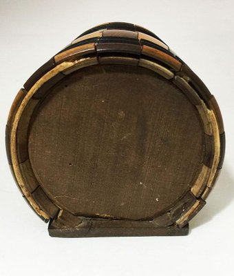 19th Century English Barrel Shaped Wall Mounted Salt Box-UCH-1224463