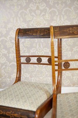 19th Century English Chairs in Sheraton Style, Set of 5-CYY-2032314