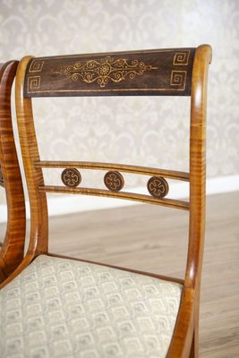 19th Century English Chairs in Sheraton Style, Set of 5-CYY-2032314