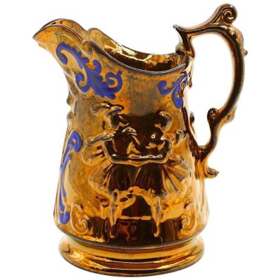 19th-Century English Gold Stone Jug-ZCI-752424