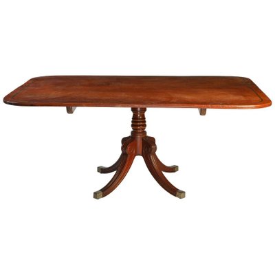 19th-Century English Regency Mahogany Breakfast or Dining Table-MBH-1031582