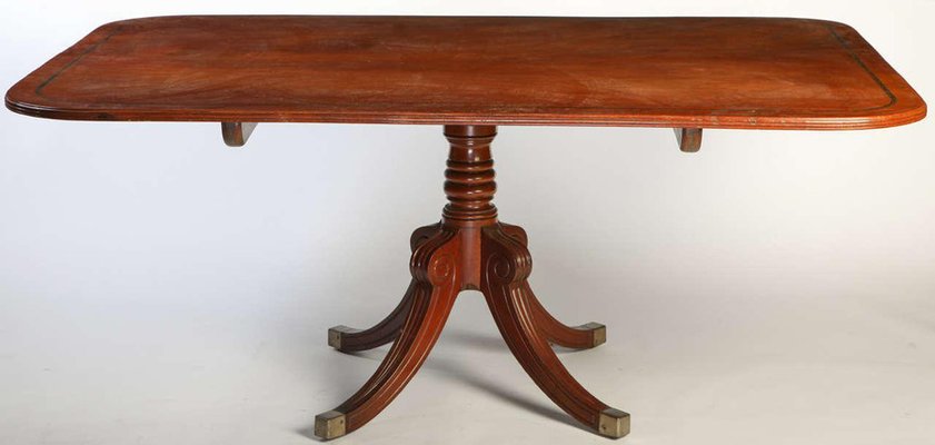 19th-Century English Regency Mahogany Breakfast or Dining Table-MBH-1031582