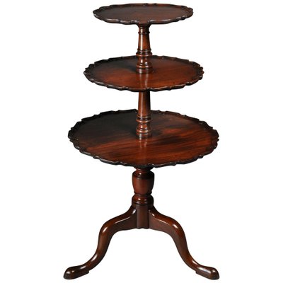 19th Century English Victorian Side Table in Mahogany-FLW-1402115