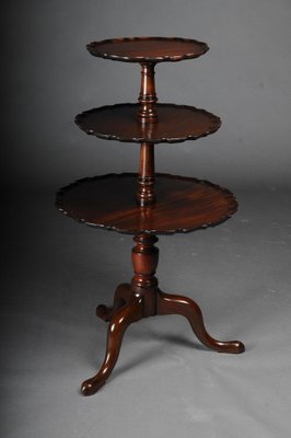 19th Century English Victorian Side Table in Mahogany-FLW-1402115