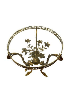 19th Century French 3 Legged Bronze Side Table-UCH-1224166