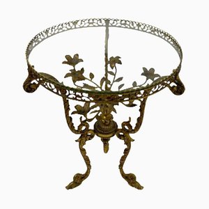 19th Century French 3 Legged Bronze Side Table-UCH-1224166