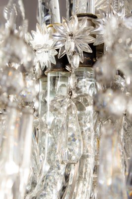 19th-Century French Crystal Chandelier, 1880s-MBH-1032716