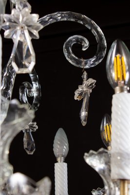 19th-Century French Crystal Chandelier, 1880s-MBH-1032716