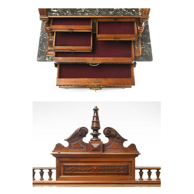 19th Century French Dentist Cabinet-NQ-673400