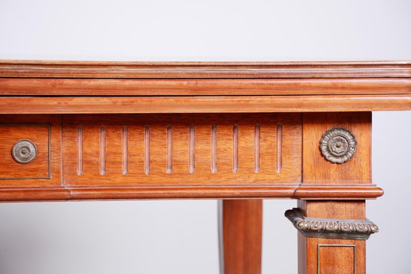 19th Century French Extendable Table in Mahogany-WHY-1029787