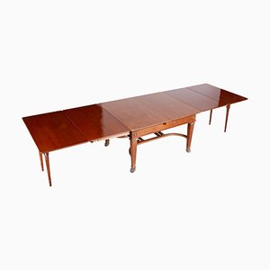 19th Century French Extendable Table in Mahogany-WHY-1029787