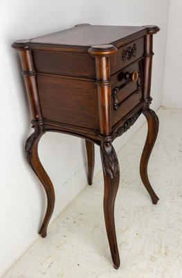 19th Century French Louis XV Chestnut Nightstand-RIU-1363555