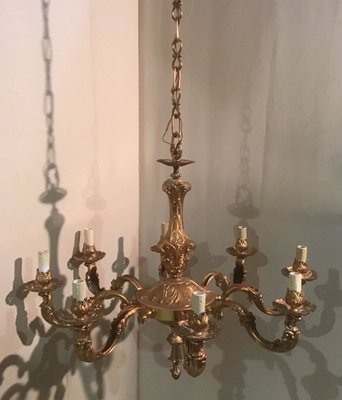 19th Century French Luigi Chandelier and Sconces Set, Set of 3-ERB-626953