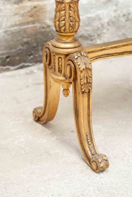 19th Century French Napoleon III Cradle in Carved & Gilt Wood-UJE-1384407