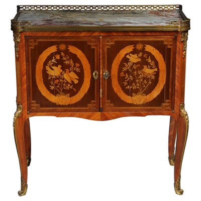 19th Century French Napoleon III Marquetry Dresser, 1870s-FLW-1402157