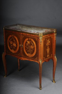 19th Century French Napoleon III Marquetry Dresser, 1870s-FLW-1402157