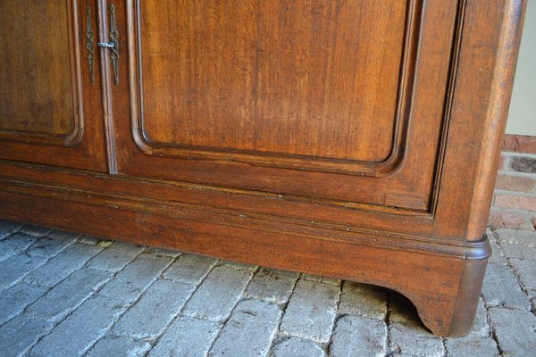 19th Century French Oak Bookcase-GTG-2020875