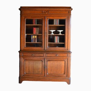 19th Century French Oak Bookcase-GTG-2020875